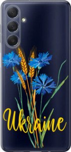 Чехол на Samsung Galaxy M54 Ukraine v2 5445u-3039 (Желтый)