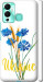 Чехол на Infinix Hot 12 Play Ukraine v2 5445m-2759 (Жовтий)