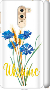 Чехол на Huawei Honor 6X Ukraine v2 5445m-460 (Желтый) для Huawei Honor 6X