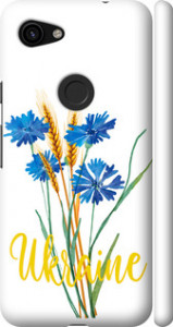 Чехол на Google Pixel 3a XL Ukraine v2 5445m-1713 (Желтый)