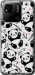 Чехол на Xiaomi Redmi 10A Панды 4318t-2578 (Белый)