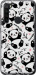Чехол на Xiaomi Redmi Note 8 Панды 4318u-1787 (Белый)