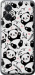Чехол на Xiaomi Poco M5 Панды 4318u-2767 (Белый)