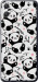 Чехол на Samsung Galaxy A05 Панды 4318u-3355 (Белый)