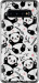 Чехол на Samsung Galaxy S10 Панды 4318u-1640 (Белый)