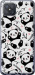Чехол на Oppo A92S Панды 4318u-1926 (Белый)
