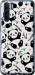 Чехол на Oppo A91 Панды 4318t-1884 (Белый)