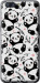 Чехол на OnePlus 5 Панды 4318u-969 (Белый)