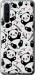 Чехол на OnePlus Nord Панды 4318u-2046 (Белый)