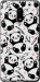 Чехол на Nokia 6 Панды 4318u-898 (Белый)