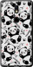 Чехол на Nokia 7 Панды 4318u-1367 (Белый)