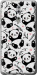 Чехол на Nokia 8 Панды 4318u-1115 (Белый)