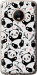 Чехол на Motorola Moto G5 PLUS Панди 4318t-1038 (Білий)