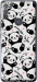 Чехол на Motorola G50 Панды 4318u-2354 (Белый)
