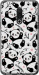 Чехол на Meizu 15 Plus Панды 4318u-1473 (Белый)