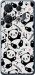 Чохол на Infinix GT 10 pro Панди 4318u-3172 (Білий)