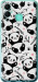 Чехол на Infinix Hot 12 Play Панди 4318u-2759 (Білий)