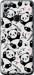 Чехол на Infinix Hot 11 Play Панды 4318u-2756 (Белый)
