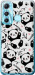 Чехол на Infinix Hot 11 Панды 4318u-2762 (Белый)