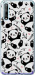 Чехол на Huawei P Smart S Панды 4318u-1813 (Белый)