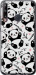 Чехол на Huawei P40 Lite E Панды 4318t-1875 (Белый)