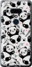Чехол на HTC U12 Plus Панды 4318u-1712 (Белый)