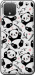 Чехол на Google Pixel 4 Панды 4318u-1755 (Белый)