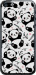 Чехол на iPhone 5 Панды 4318u-18 (Белый)