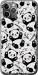 Чохол на iPhone 11 Pro Max Панди 4318u-1723 (Білий)