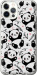 Чехол на iPhone 12 Pro Панды 4318t-2052 (Белый)