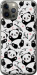 Чехол на iPhone 12 Pro Max Панды 4318t-2054 (Белый)