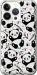 Чехол на iPhone 13 Pro Панды 4318t-2372 (Белый)