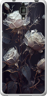 Чехол на Xiaomi Mi4 Розы 2 5550t-163 (Черный)