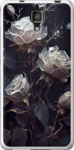Чехол на Xiaomi Mi4 Розы 2 5550t-163 (Черный)