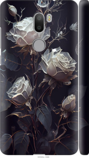 Чехол на Xiaomi Mi 5s Plus Розы 2 5550c-396 (Черный)