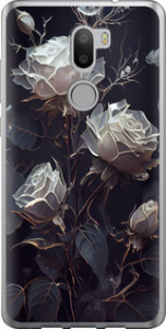 Чехол на Xiaomi Mi 5s Plus Розы 2 5550u-396 (Черный)