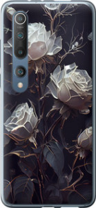Чехол на Xiaomi Mi 10 Pro Розы 2 5550t-1870 (Черный)