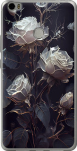 Чехол на Xiaomi Mi Max Розы 2 5550u-275 (Черный)