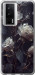 Чехол на Xiaomi Redmi K60 Розы 2 5550u-2973 (Черный)