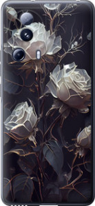 Чехол на Xiaomi Civi 2 Розы 2 5550u-2917 (Черный)