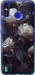 Чохол на Tecno Spark 4 Lite Розы 2 5550u-2425 (Black)