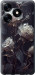 Чехол на Tecno Spark 10 Розы 2 5550u-3023 (Black)
