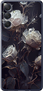 Чехол на Samsung Galaxy M54 Розы 2 5550u-3039 (Черный)