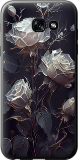 Чехол на Samsung Galaxy A5 (2017) Розы 2 5550t-444 (Черный)