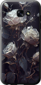 Чехол на Samsung Galaxy A5 (2017) Розы 2 5550t-444 (Черный)