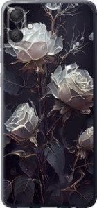 Чохол на Samsung Galaxy A05 Рози 2 5550u-3355 (Чорний)