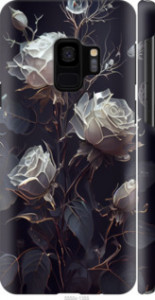 Чехол на Samsung Galaxy S9 Розы 2 5550m-1355 (Черный)