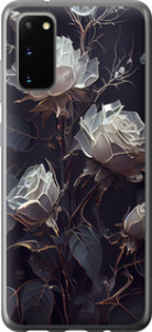 Чехол на Samsung Galaxy S20 Розы 2 5550t-1824 (Black)