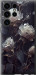 Чехол на Samsung Galaxy S23 Ultra Розы 2 5550u-2906 (Черный)