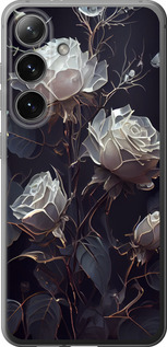 Чехол на Samsung Galaxy S24 Розы 2 5550u-3390 (Черный)